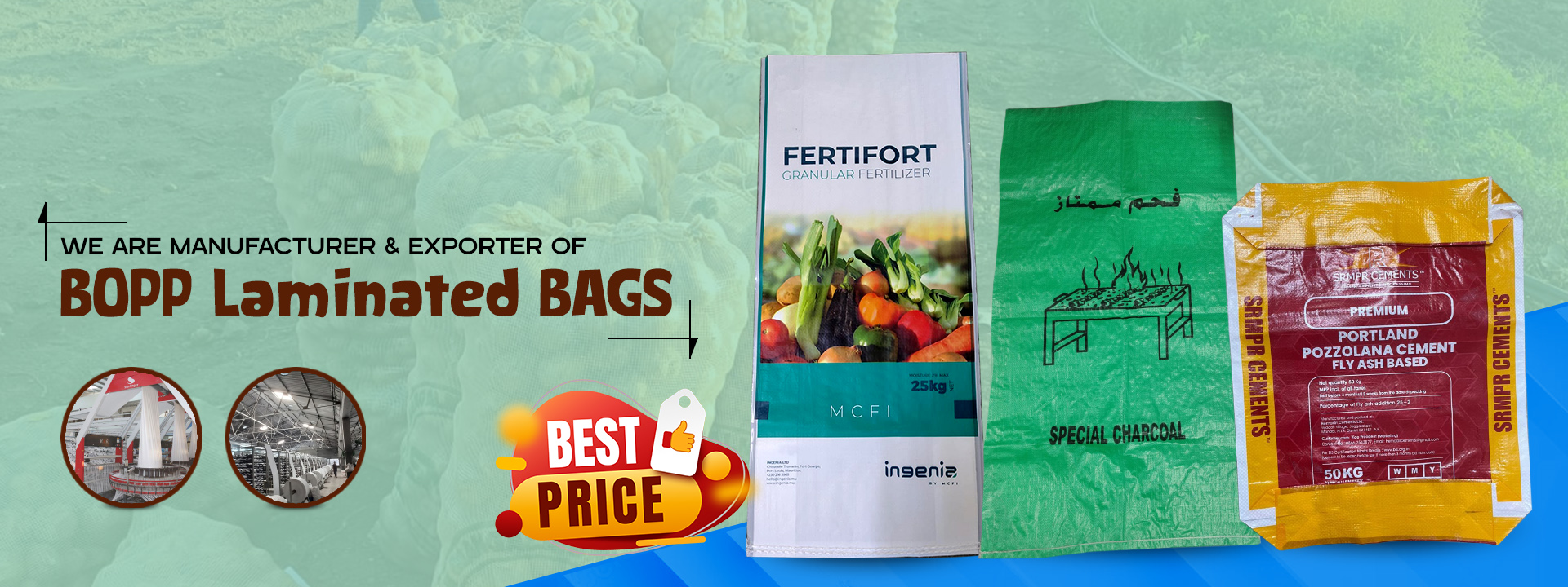 PP Bag, PP Sack & PP Woven Bags Manufacturer in Ahmedabad, Gujarat, India